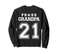 Number 21 Custom Proud Soccer Sweatshirt - Streetwear Style Men Women - T-Shirt, Sweatshirt, Hoodie