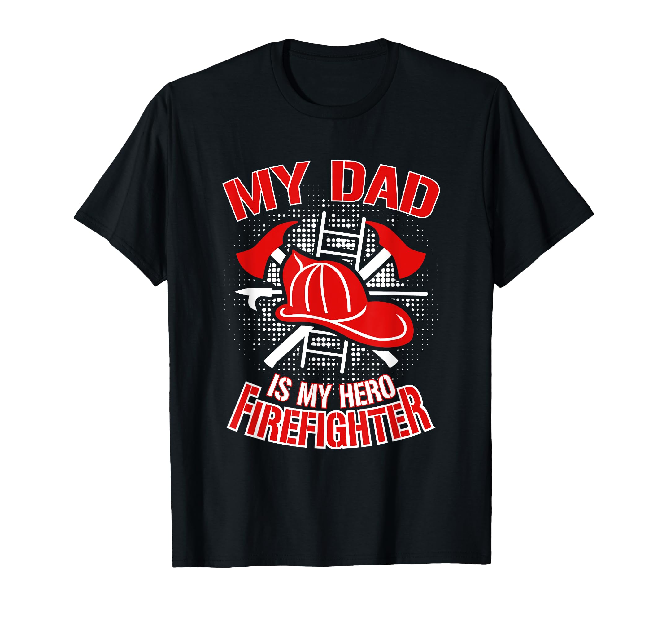 Firefighter Hero Dad Gift Thin Red T-Shirt - Streetwear Style for Adults - T-Shirt, Sweatshirt, Hoodie
