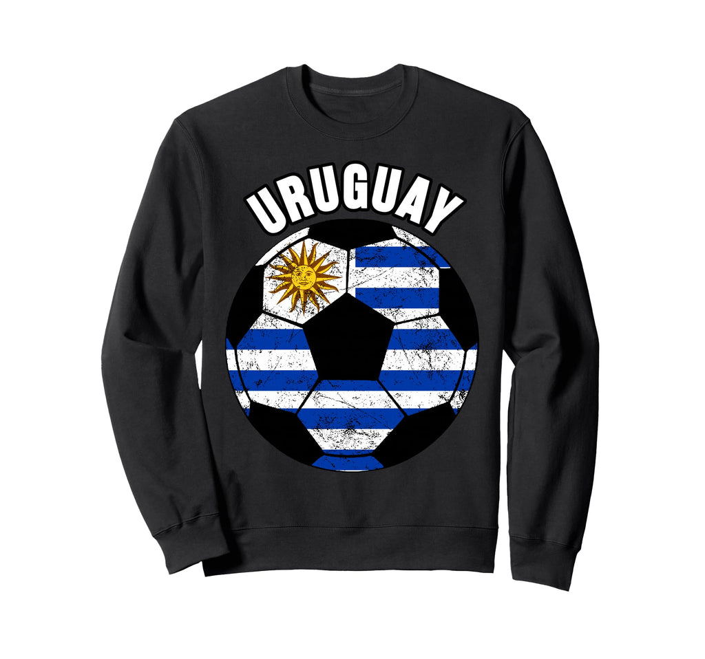 Uruguay Soccer Game Player Sweatshirt - Aesthetic Graphic for Adults - T-Shirt, Sweatshirt, Hoodie