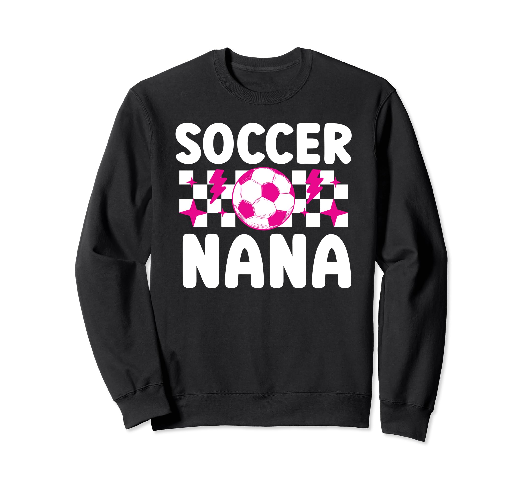 Soccer Nana Grandma Nana Soccer Sweatshirt - Minimalist Print Men Women - T-Shirt, Sweatshirt, Hoodie