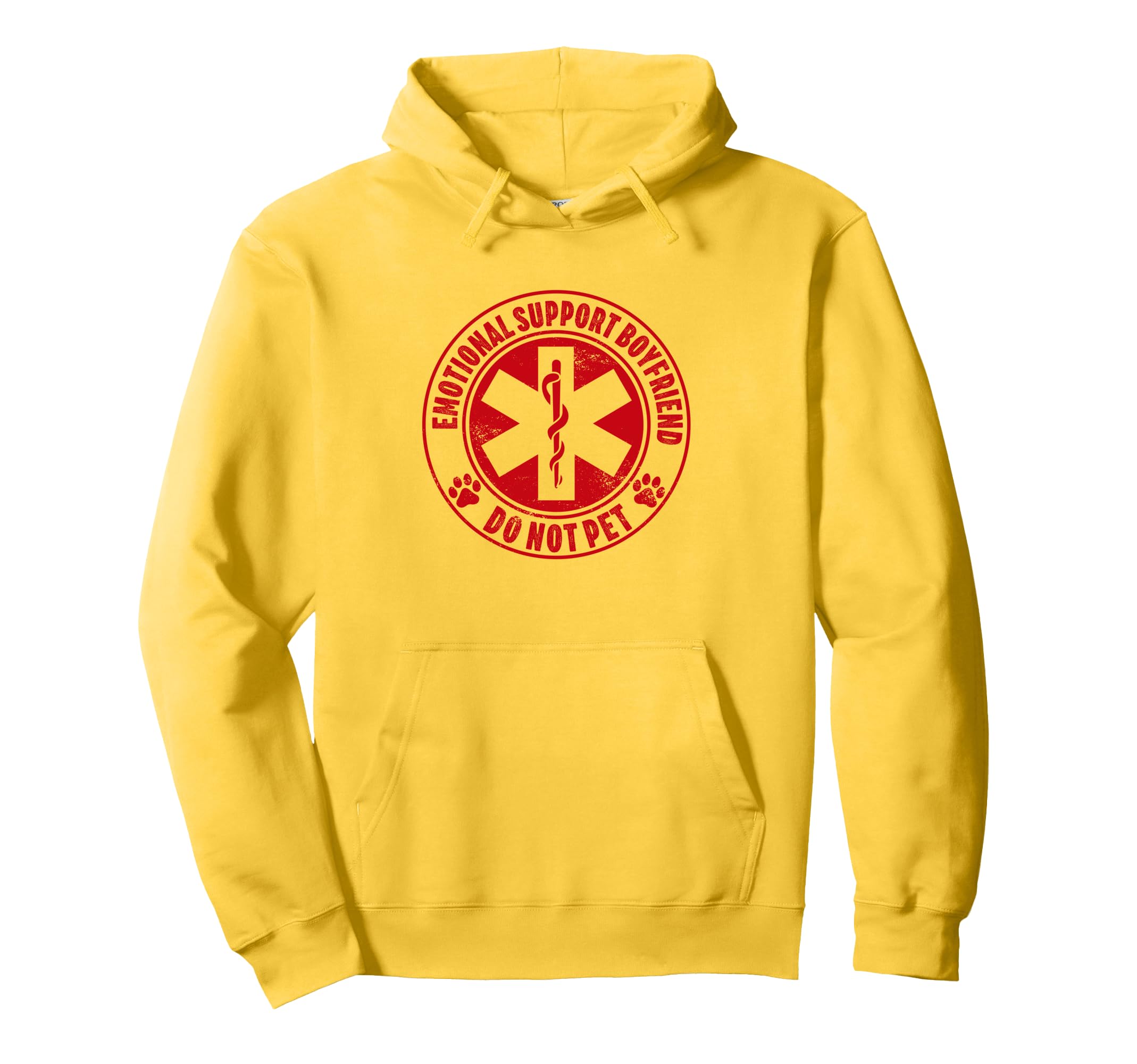Emotional Support Boyfriend Do Not Pet Hoodie - Streetwear Style Unisex - T-Shirt, Sweatshirt, Hoodie