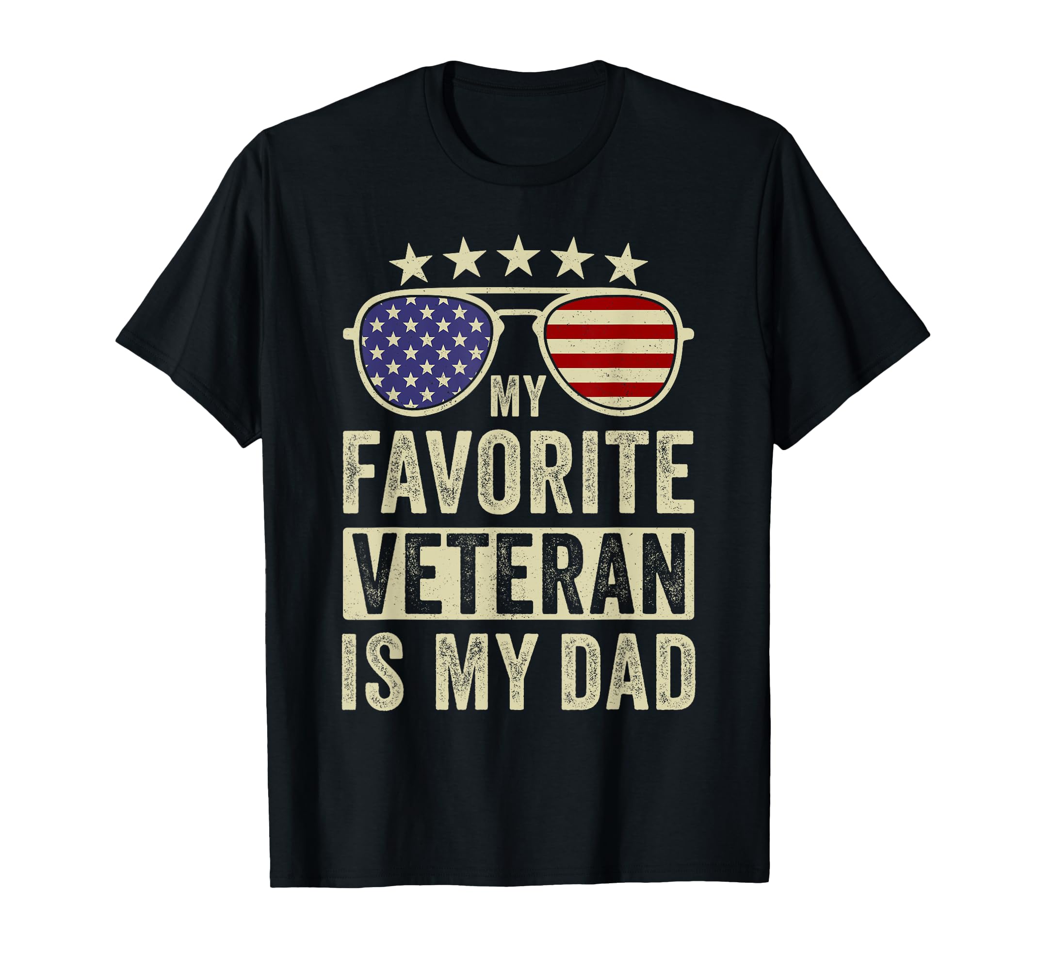 My Favorite Veteran Is My Dad T-Shirt - Minimalist Print Unisex - T-Shirt, Sweatshirt, Hoodie