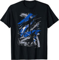 Blue and Black Urban Art Graphic - Adult & Kids T-Shirts, Sweatshirts & Hoodies apparel design preview 1