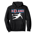 Iceland Soccer Fans Jersey Icelandic Hoodie - Graphic Print for Adults - T-Shirt, Sweatshirt, Hoodie