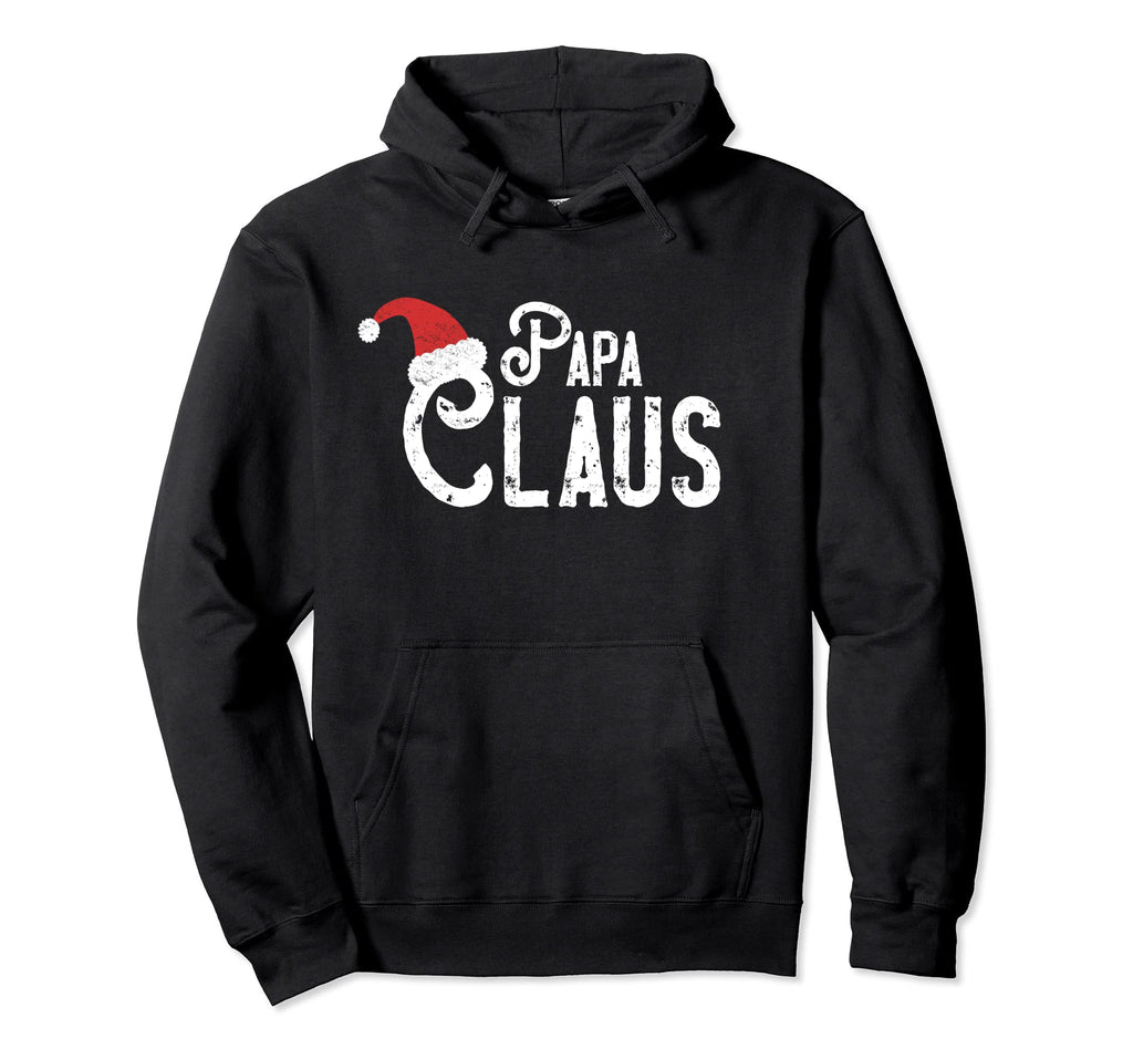 Papa Claus Traditional Santa Hoodie - Aesthetic Graphic for Adults - T-Shirt, Sweatshirt, Hoodie