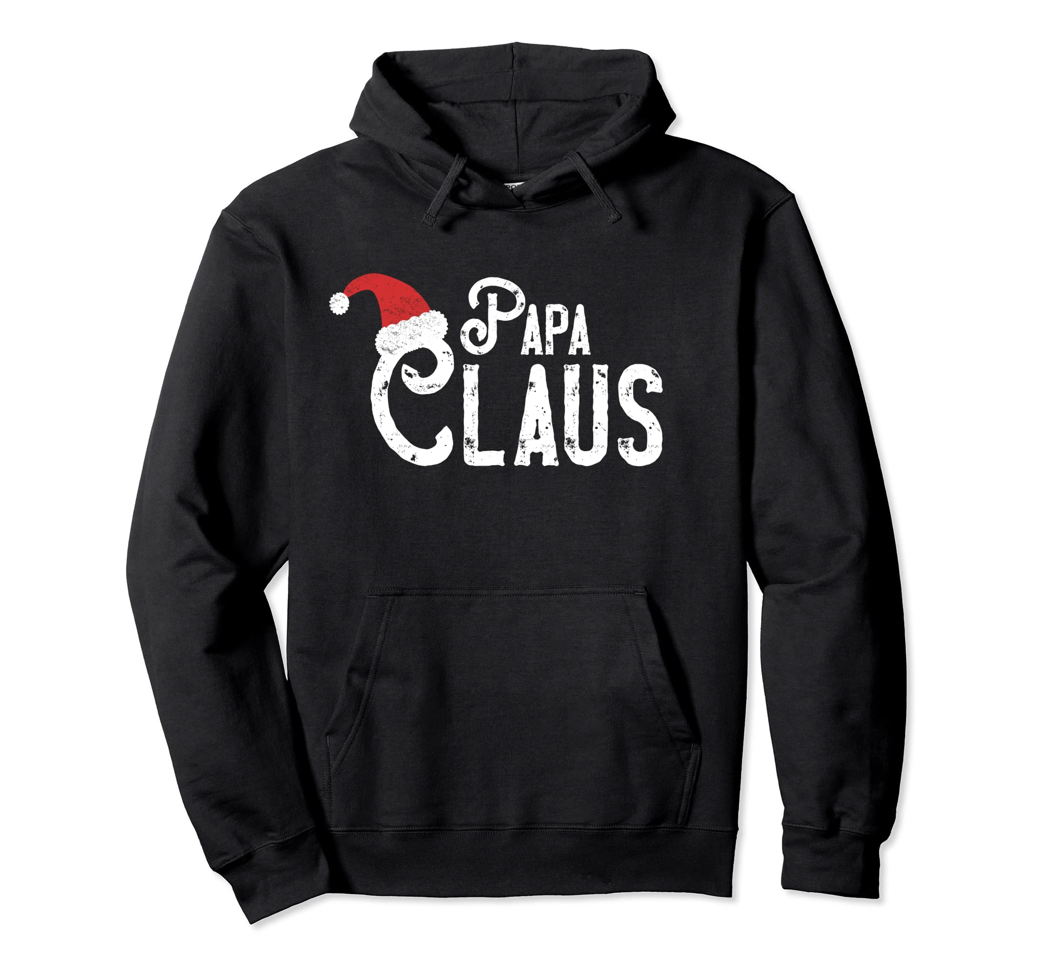 Papa Claus Traditional Santa Hoodie - Aesthetic Graphic for Adults - T-Shirt, Sweatshirt, Hoodie