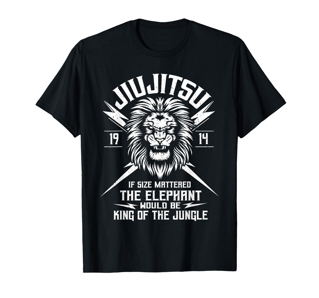 Lion Brazilian Jiu Jitsu Mma Bjj T-Shirt - Fun Novelty Design Men Women - T-Shirt, Sweatshirt, Hoodie