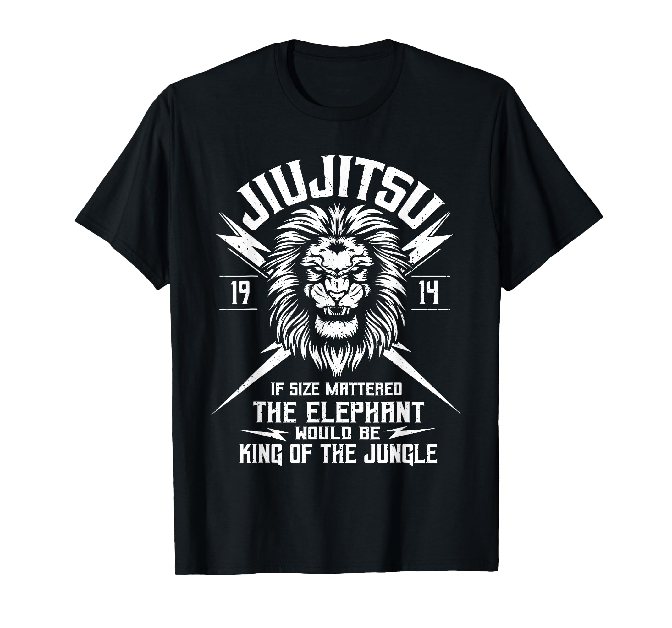 Lion Brazilian Jiu Jitsu Mma Bjj T-Shirt - Fun Novelty Design Men Women - T-Shirt, Sweatshirt, Hoodie