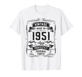 1951 75Yr 75Th Birthday Gifts 75 T-Shirt - Fun Novelty Design for Adults - T-Shirt, Sweatshirt, Hoodie