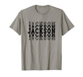 Jackson Surname Last Name Fun T-Shirt - Aesthetic Graphic Men Women - T-Shirt, Sweatshirt, Hoodie