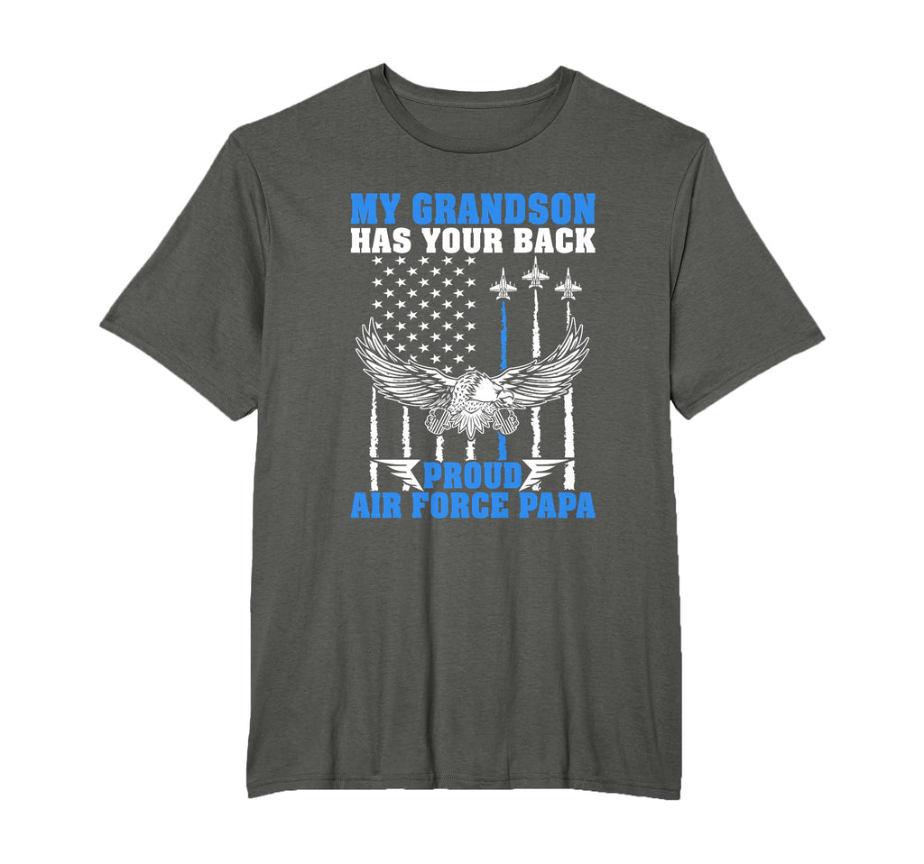 My Grandson Has Your Back Proud T-Shirt - Casual Everyday Wear for Adults - T-Shirt, Sweatshirt, Hoodie