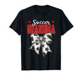 Soccer Grandma Bow Leopard Soccer T-Shirt - Fun Novelty Design for Adults - T-Shirt, Sweatshirt, Hoodie