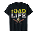 Funny Dad Life Softball Baseball Daddy T-Shirt - Trendy Graphic for Adults - T-Shirt, Sweatshirt, Hoodie