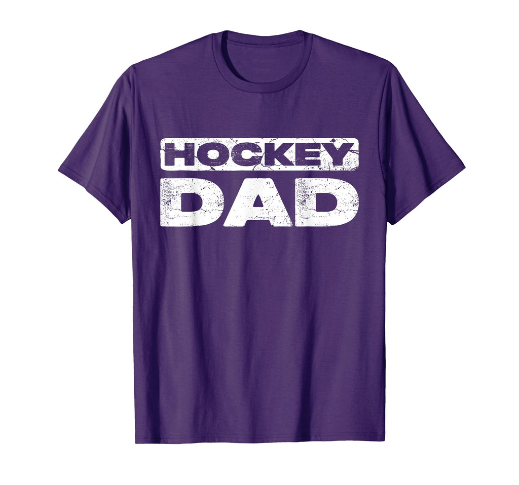 Hockey Dad Fathers Day T-Shirt - Trendy Graphic Unisex - T-Shirt, Sweatshirt, Hoodie