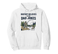 Bigfoot Fishing Funny Dad Jokes Hoodie - Trendy Graphic Men Women - T-Shirt, Sweatshirt, Hoodie