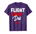 Flight Crew Dad Airplane Birthday Dad T-Shirt - Graphic Print Men Women - T-Shirt, Sweatshirt, Hoodie