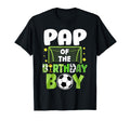 Soccer Pap Birthday Party Family Matching T-Shirt - Unique Graphic Unisex - T-Shirt, Sweatshirt, Hoodie