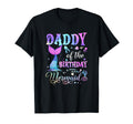Daddy Birthday Mermaid Bday Party T-Shirt - Trendy Graphic for Adults - T-Shirt, Sweatshirt, Hoodie