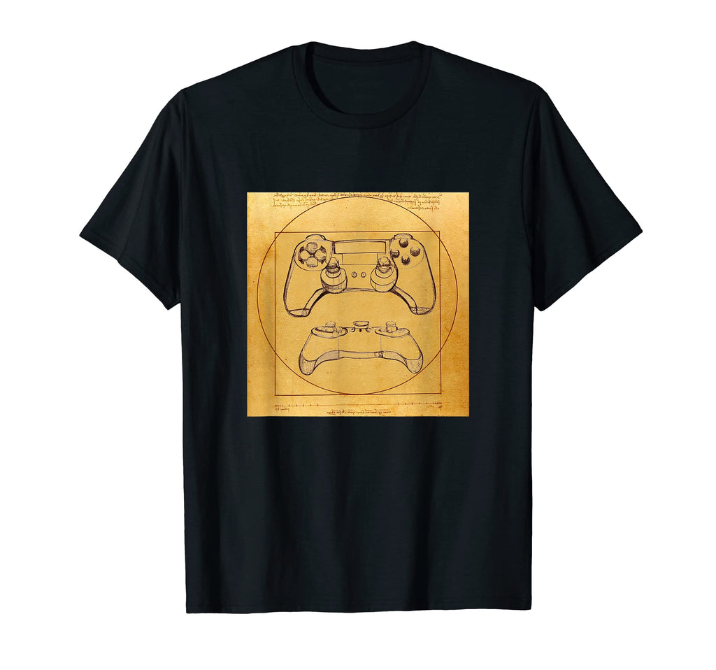 Funny Video Game Controller Art Gamer T-Shirt - Novelty Apparel for Adults - T-Shirt, Sweatshirt, Hoodie