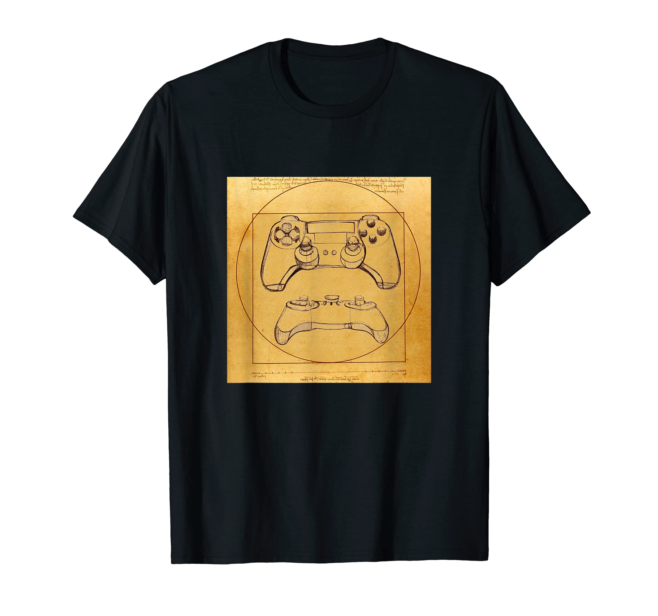 Funny Video Game Controller Art Gamer T-Shirt - Novelty Apparel for Adults - T-Shirt, Sweatshirt, Hoodie