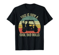 This Is How Dad Rolls Golf Dad Grandpa T-Shirt - Unique Graphic for Adults - T-Shirt, Sweatshirt, Hoodie