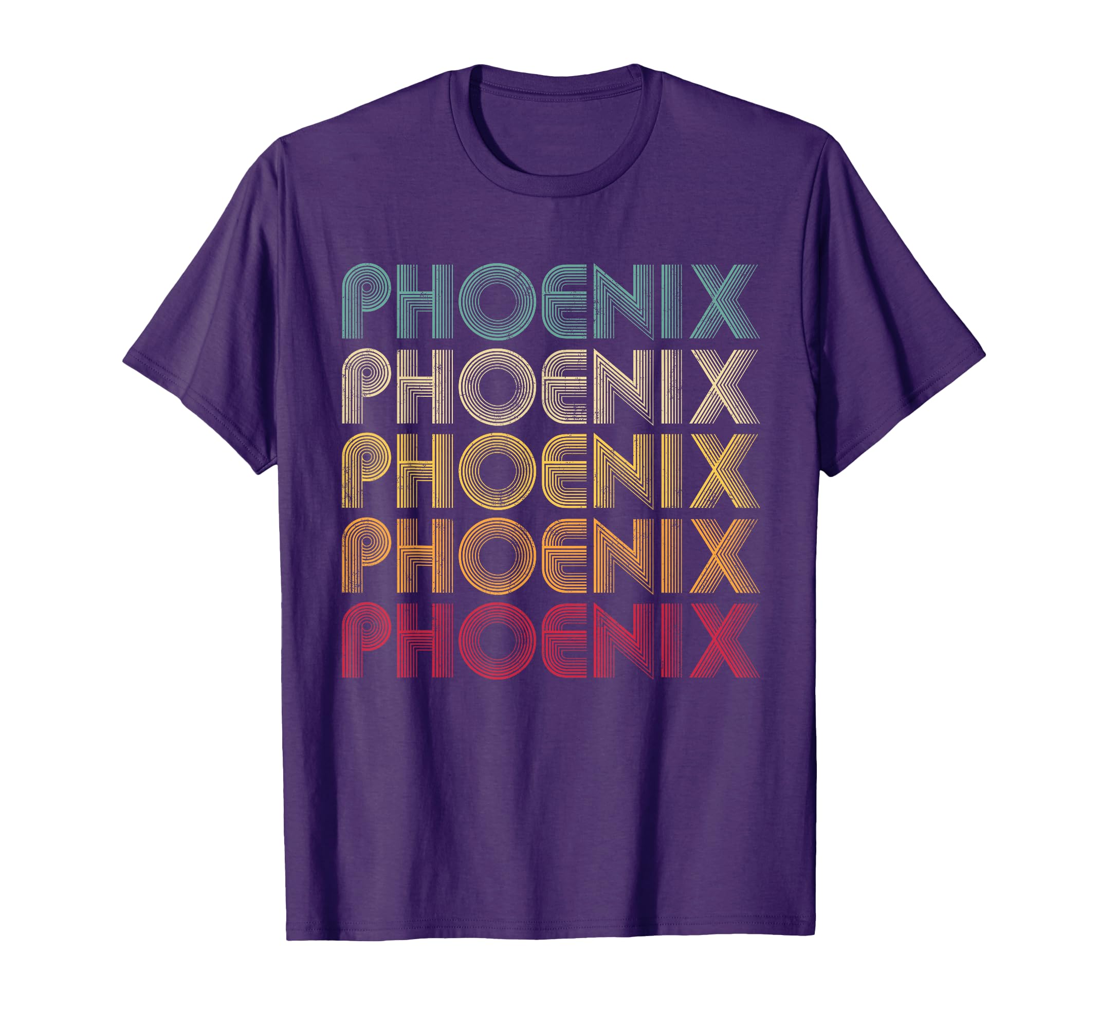 Phoenix Az Arizona 60S 70S Mom Dad T-Shirt - Minimalist Print Men Women - T-Shirt, Sweatshirt, Hoodie