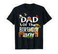 Dad Birthday Zoo Theme Animal Party T-Shirt - Aesthetic Graphic Men Women - T-Shirt, Sweatshirt, Hoodie