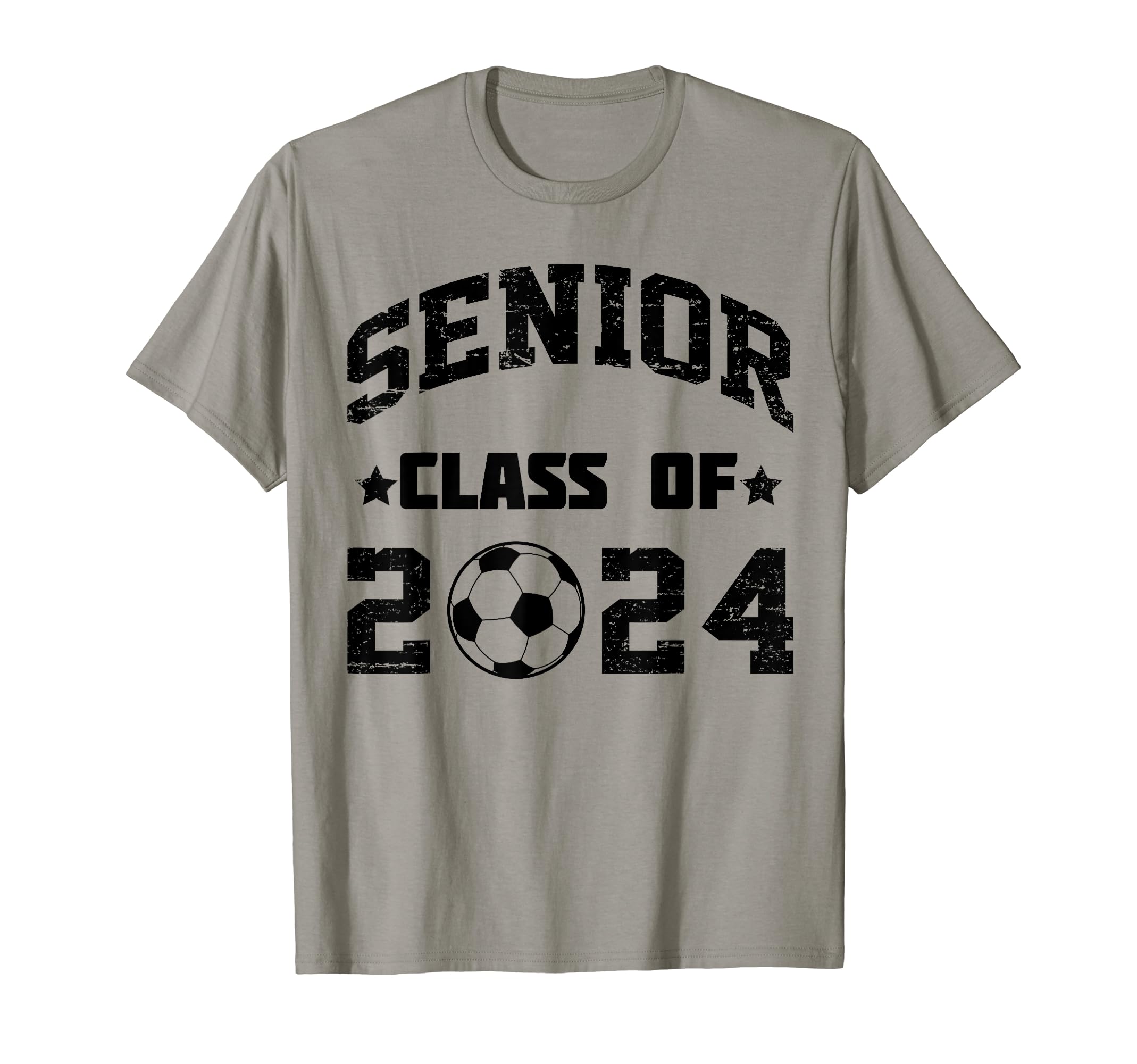 Class 2024 Senior Soccer Player T-Shirt - Trendy Graphic for Adults - T-Shirt, Sweatshirt, Hoodie