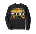 Grandpa Soccer Referee Soccer Sweatshirt - Trendy Graphic for Adults - T-Shirt, Sweatshirt, Hoodie