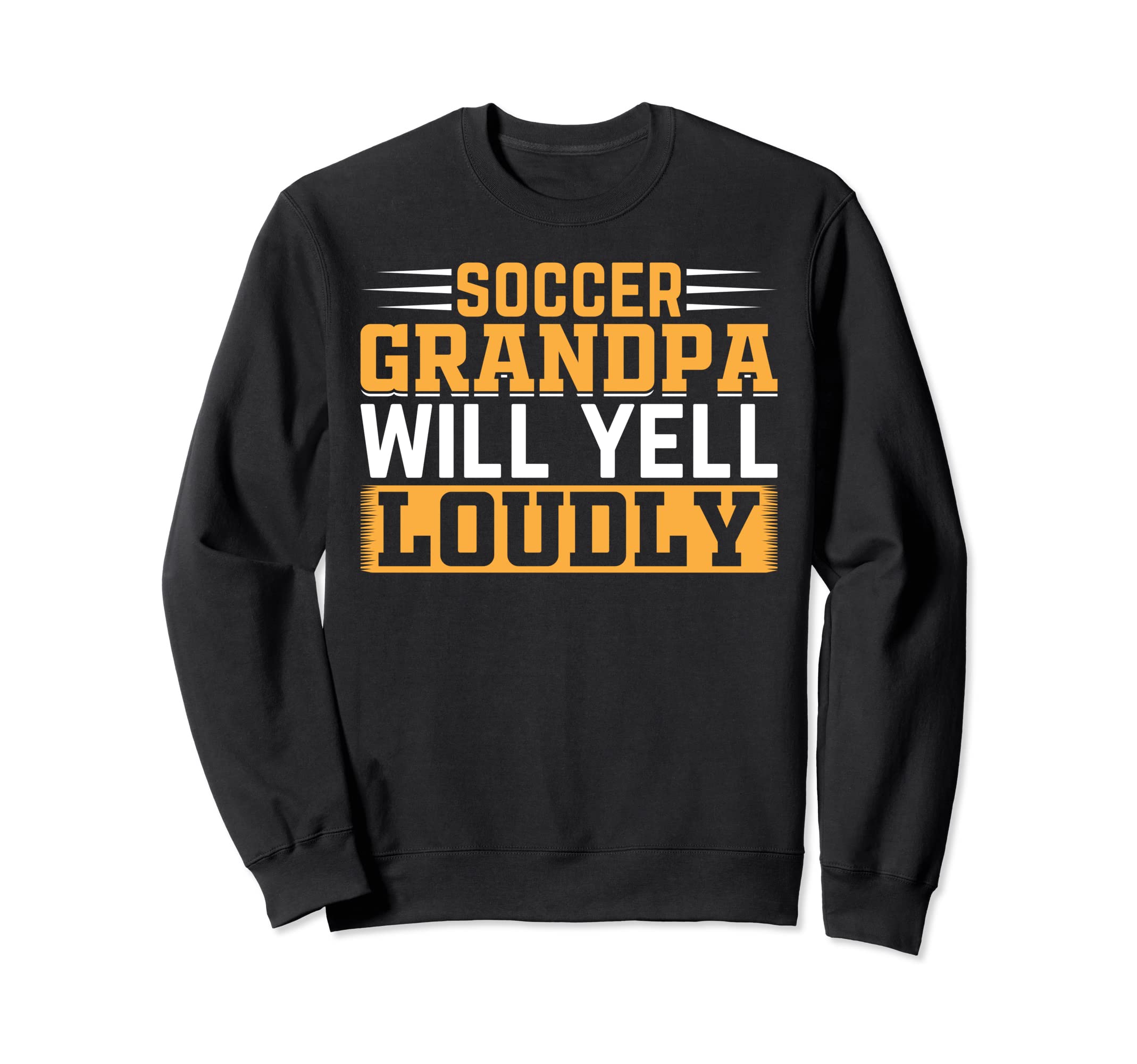 Grandpa Soccer Referee Soccer Sweatshirt - Trendy Graphic for Adults - T-Shirt, Sweatshirt, Hoodie