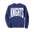 Knights Team Mascot School Spirit Sweatshirt - Novelty Apparel Men Women - T-Shirt, Sweatshirt, Hoodie