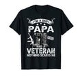 Mens Im Dad Papa And Veteran Nothing T-Shirt - Graphic Print Men Women - T-Shirt, Sweatshirt, Hoodie