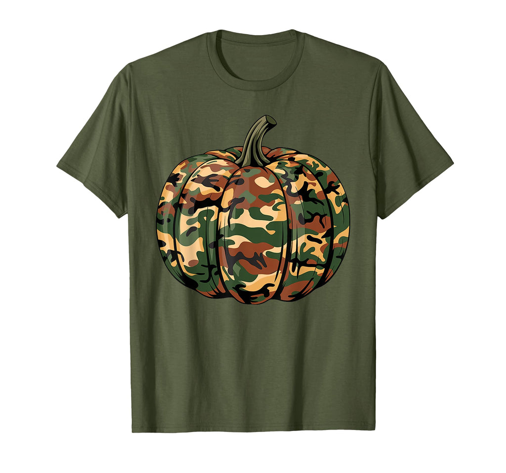 Halloween Shirts Camo Pumpkin T-Shirt - Streetwear Style Men Women - T-Shirt, Sweatshirt, Hoodie