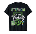 Stepmom Birthday Soccer Baller Birthday T-Shirt - Unique Graphic Men Women - T-Shirt, Sweatshirt, Hoodie