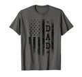 Dad Patriotic American Usa Flag Fathers T-Shirt - Trendy Graphic Unisex - T-Shirt, Sweatshirt, Hoodie