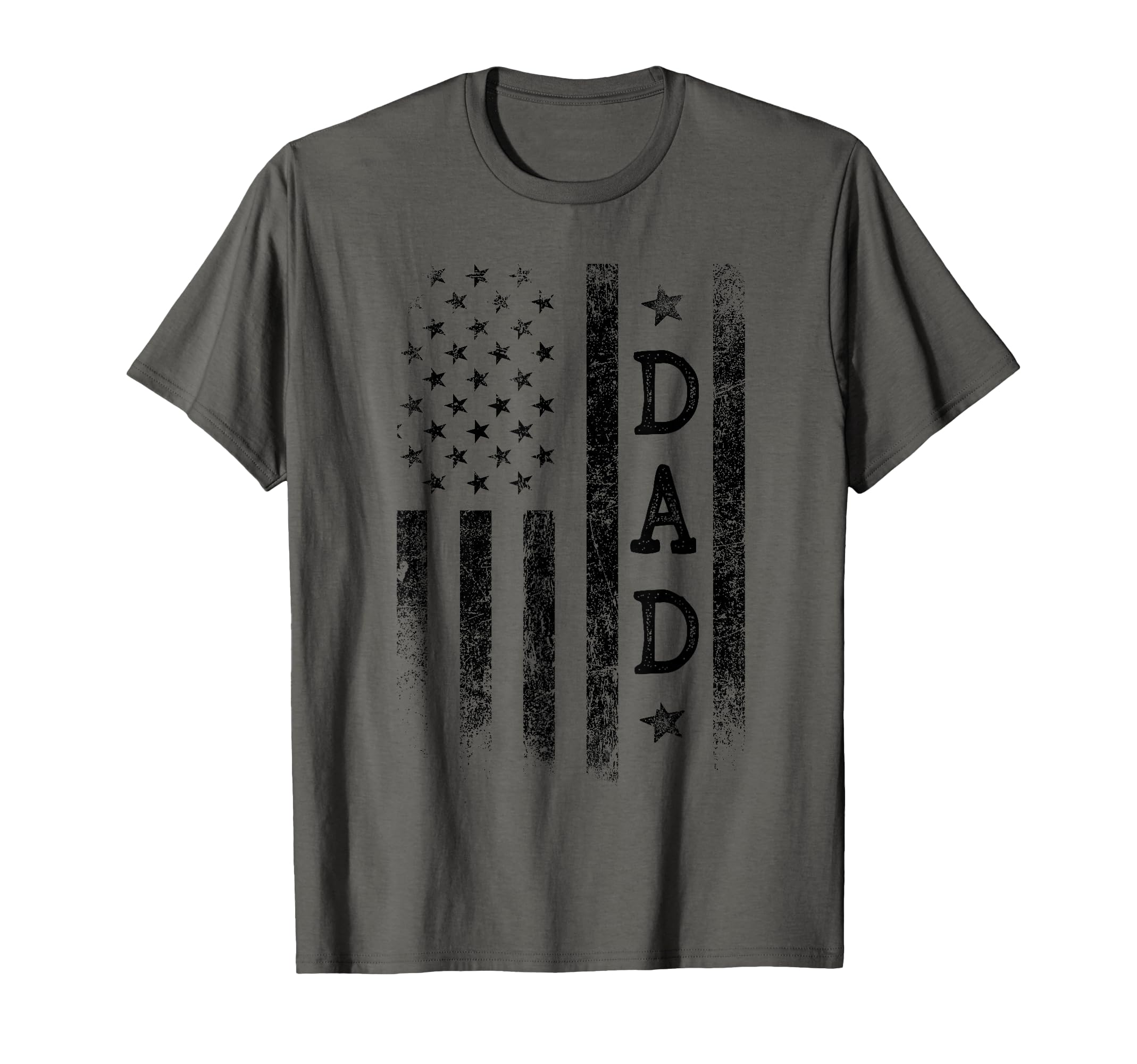 Dad Patriotic American Usa Flag Fathers T-Shirt - Trendy Graphic Unisex - T-Shirt, Sweatshirt, Hoodie