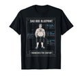 Dad Bod Blueprint Engineering Plan T-Shirt - Graphic Print for Adults - T-Shirt, Sweatshirt, Hoodie