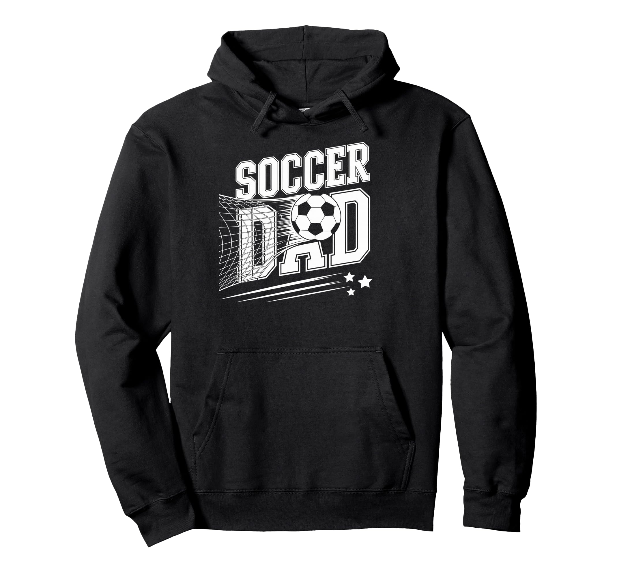 Soccer Dad Football Soccer Player Hoodie - Minimalist Print for Adults - T-Shirt, Sweatshirt, Hoodie
