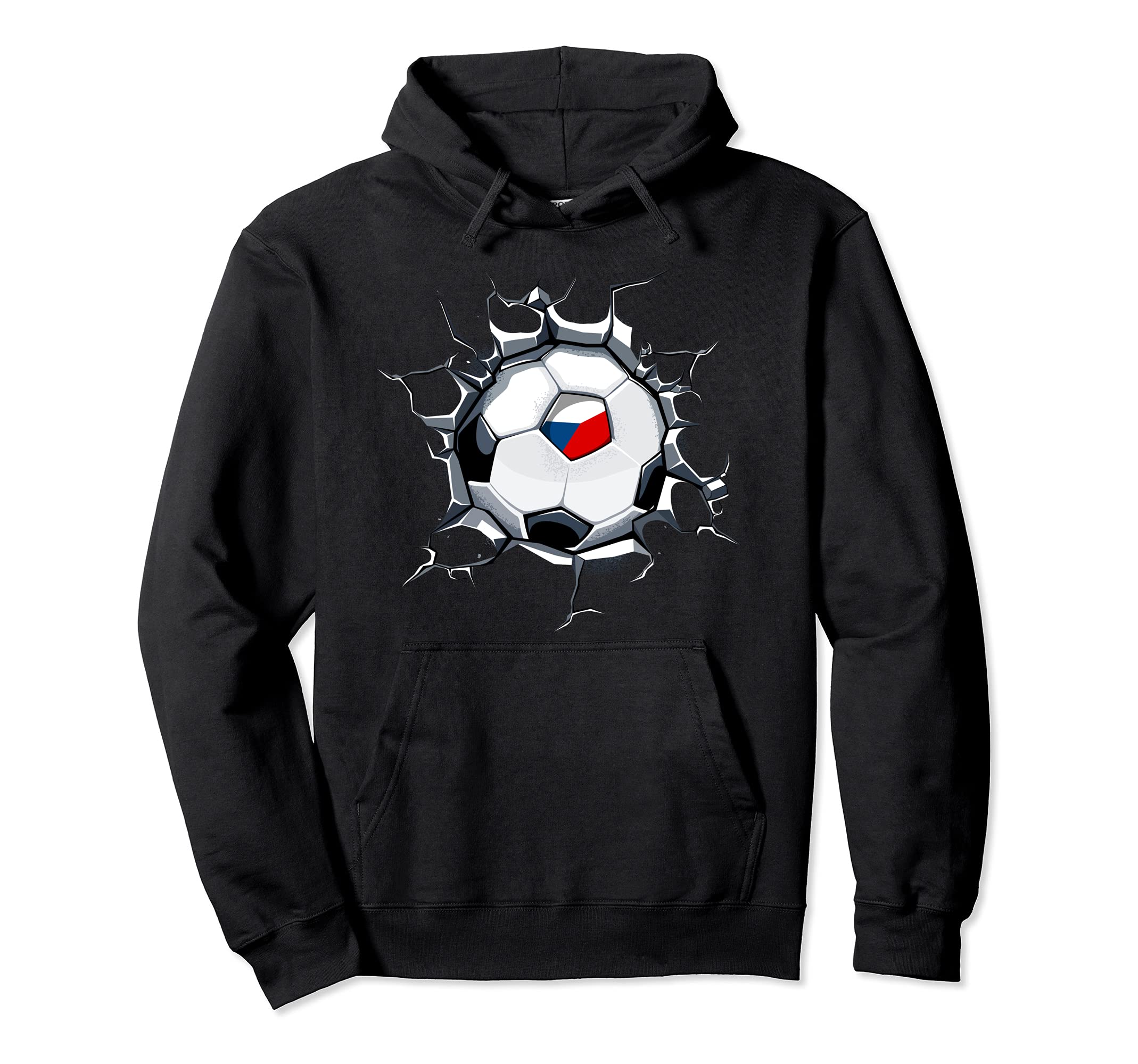 Czech Republic Soccer Fans Jersey Hoodie - Casual Everyday Wear Unisex - T-Shirt, Sweatshirt, Hoodie