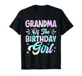 Grandma Birthday Tie Dye Party Family T-Shirt - Aesthetic Graphic Unisex - T-Shirt, Sweatshirt, Hoodie