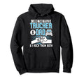 I Have Two Titles Trucker Dad Truck Hoodie - Minimalist Print Unisex - T-Shirt, Sweatshirt, Hoodie