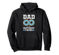 Donut Dad Birthday Twins Hoodie - Unique Graphic Unisex - T-Shirt, Sweatshirt, Hoodie
