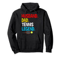 Tennis Players Tennis Fans Husband Dad Hoodie - Minimalist Print Men Women - T-Shirt, Sweatshirt, Hoodie