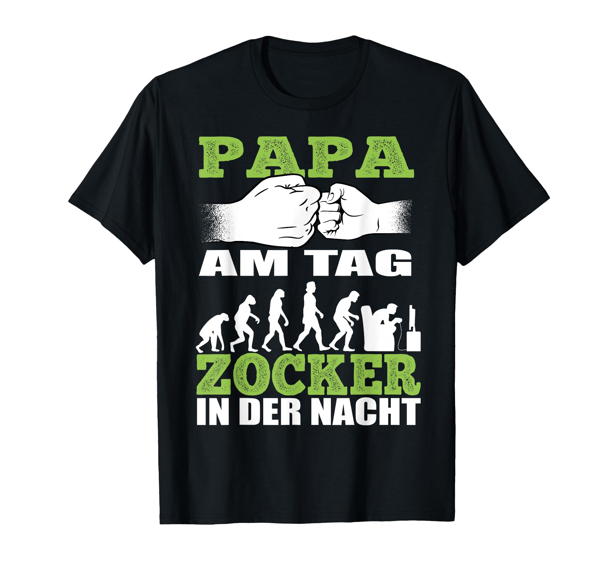 Papa Am Day Gamer Night Video Games T-Shirt - Graphic Print for Adults - T-Shirt, Sweatshirt, Hoodie