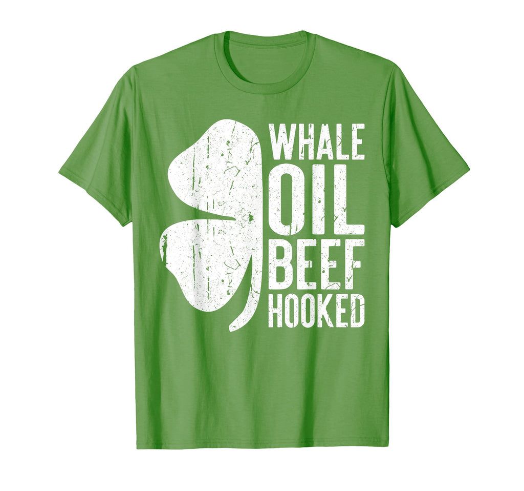 Whale Oil Beef Hooked Irish St T-Shirt - Streetwear Style for Adults - T-Shirt, Sweatshirt, Hoodie