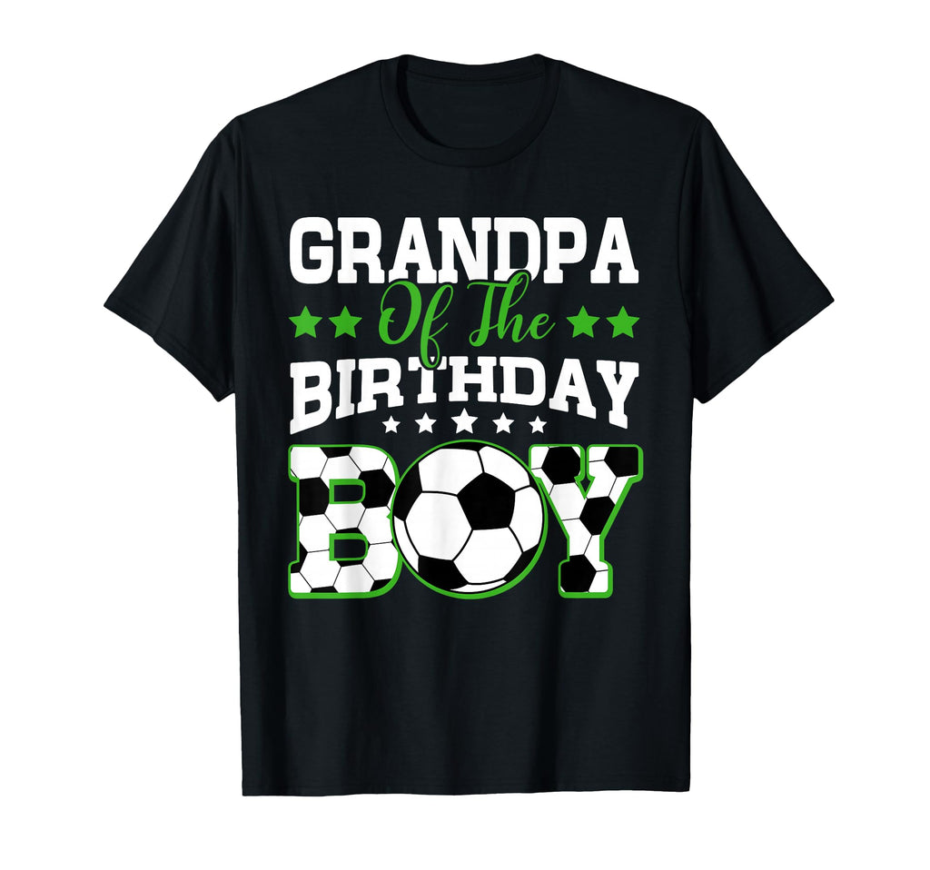 Grandpa Birthday Soccer Family Matching T-Shirt - Trendy Graphic Unisex - T-Shirt, Sweatshirt, Hoodie