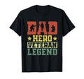 Veteran Dad Gift Hoodie - Trendy Graphic Unisex - T-Shirt, Sweatshirt, Hoodie