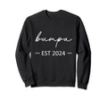 Bumpa Est 2024 New Dad Dad Grandpa Sweatshirt - Trendy Graphic Men Women - T-Shirt, Sweatshirt, Hoodie