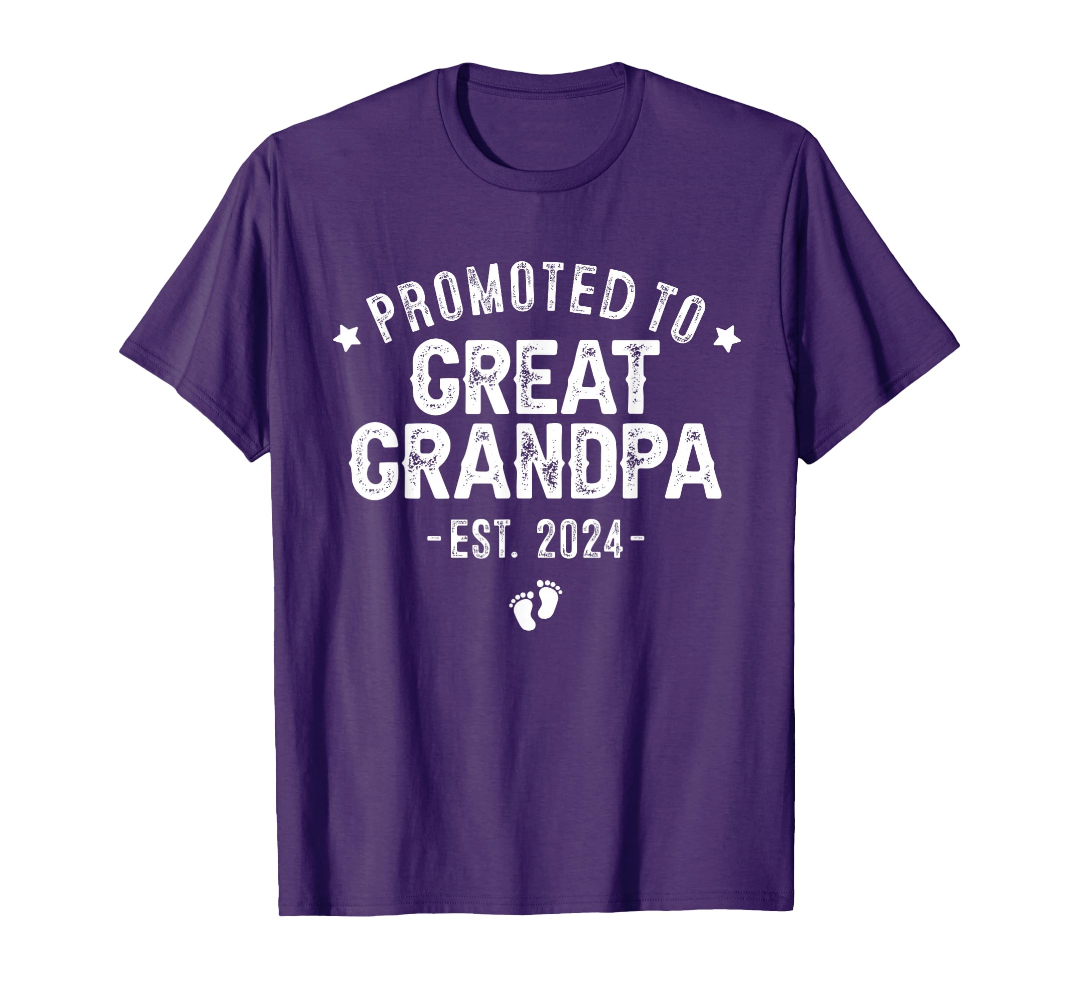 1St Time Great Grandpa Est 2024 New T-Shirt - Unique Graphic for Adults - T-Shirt, Sweatshirt, Hoodie