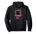 Funny Trucker Patriotic Us Semi Hoodie - Aesthetic Graphic for Adults - T-Shirt, Sweatshirt, Hoodie